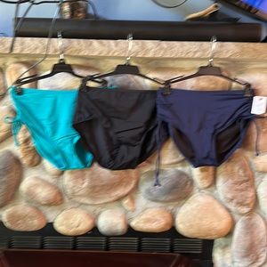 6 new unworn swim bottoms